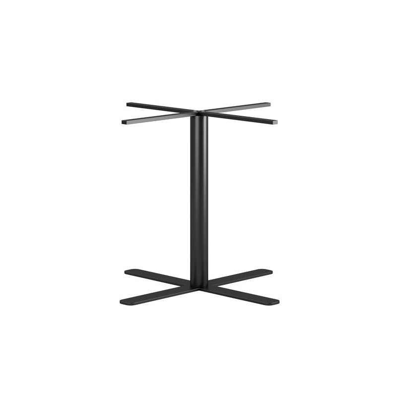 Krysstativ Design S, b. 65 cm, h. 72 cm, svart