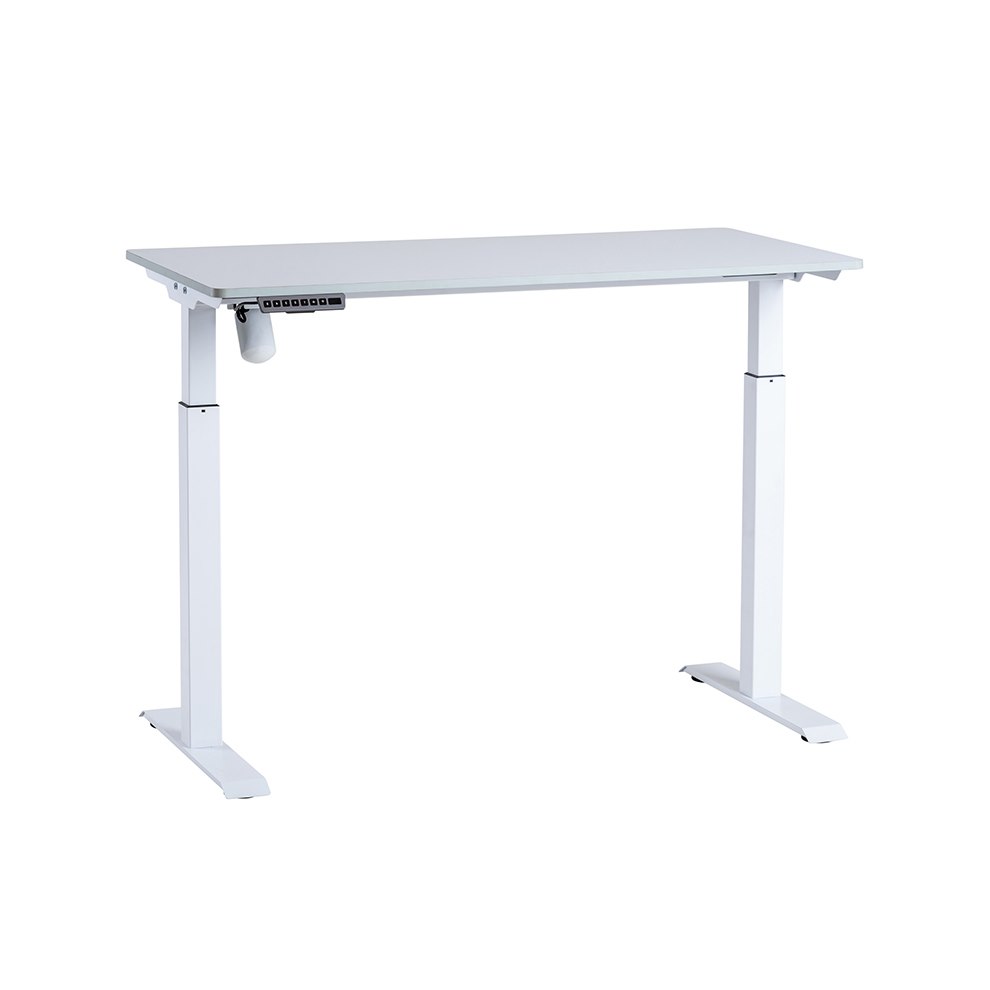 Höj- & sänkbart bordsstativ DeskFrame II panel/appstyrning Pure White