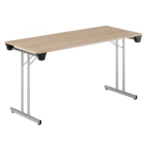 Dinner Style kromat stativ urban oak bordsskiva 180x70cm