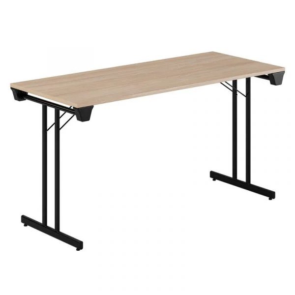 Dinner Style svart stativ urban oak bordsskiva 120x60cm