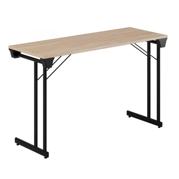 Kongress Style svart stativ urban oak bordsskiva 120x50cm