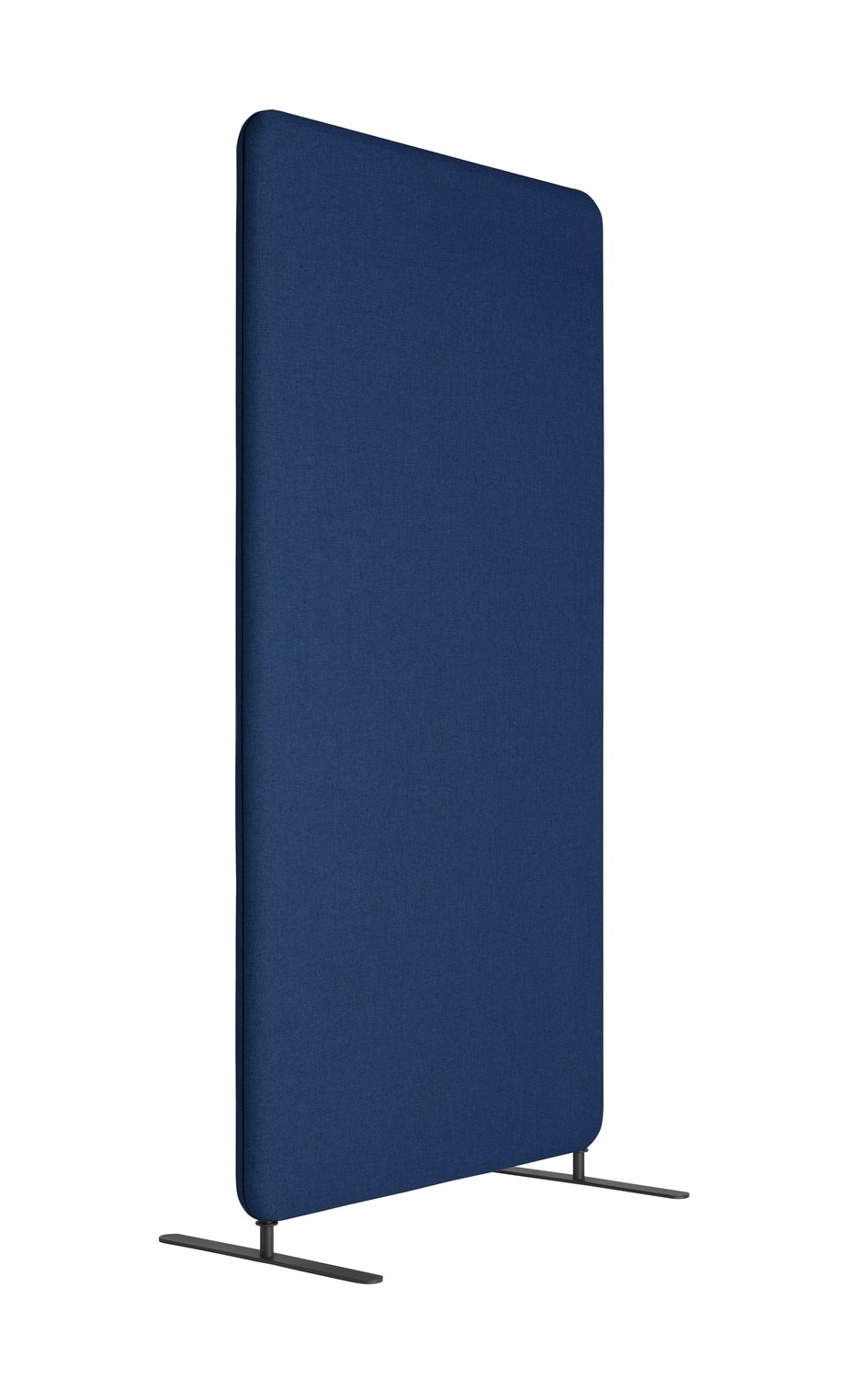 Golvskärm Softline 50 100x136x5 cm  Mörkblå