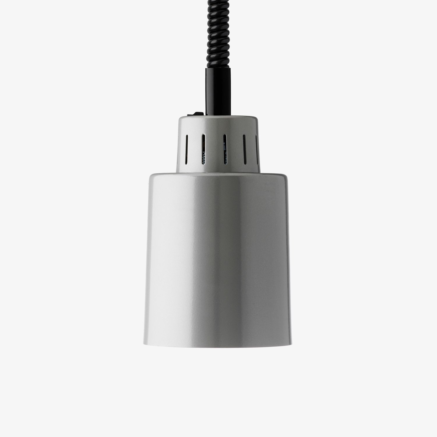 Värmelampa Compact, hissfunktion, aluminium