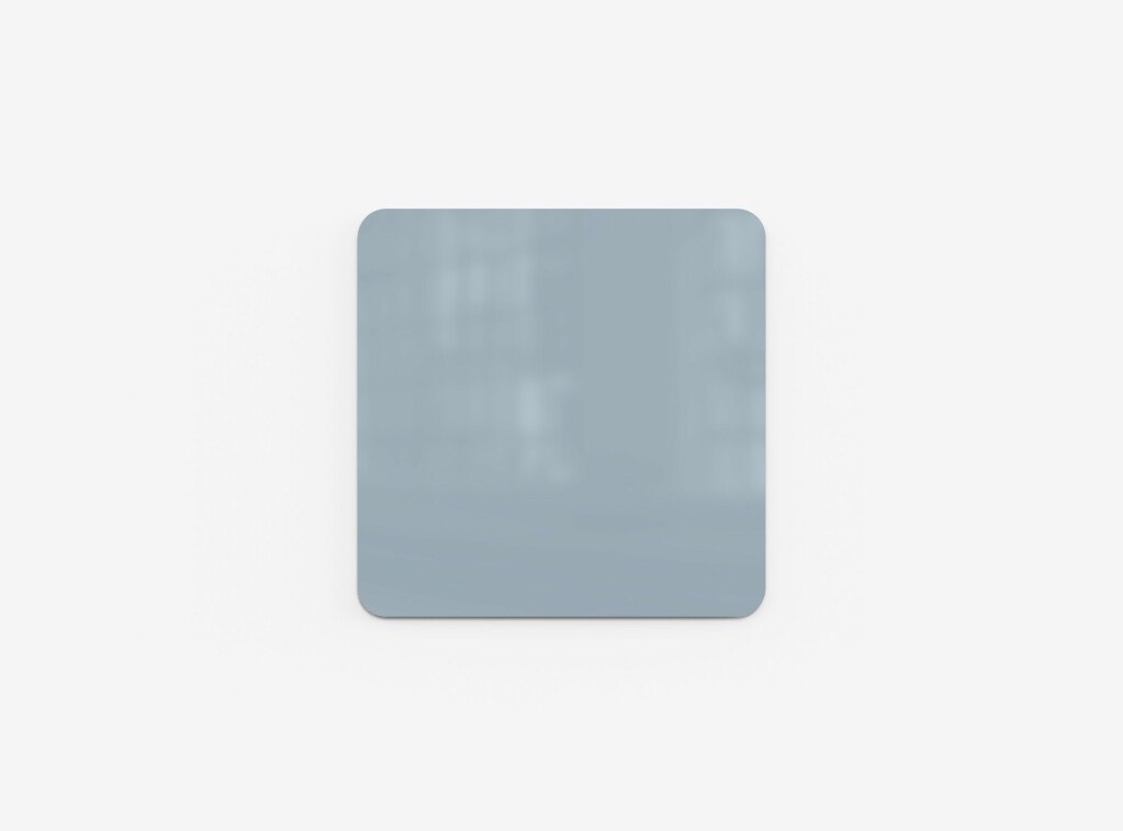 Curve, glastavla, 99x99 cm, Smooth