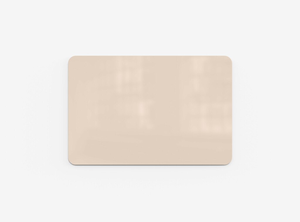 Curve, glastavla, 149x99 cm, Neat