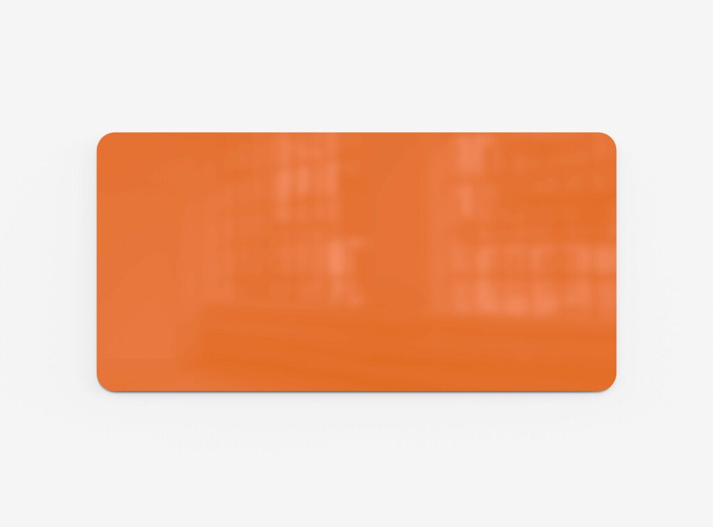 Curve, glastavla, 199x99 cm, Excited