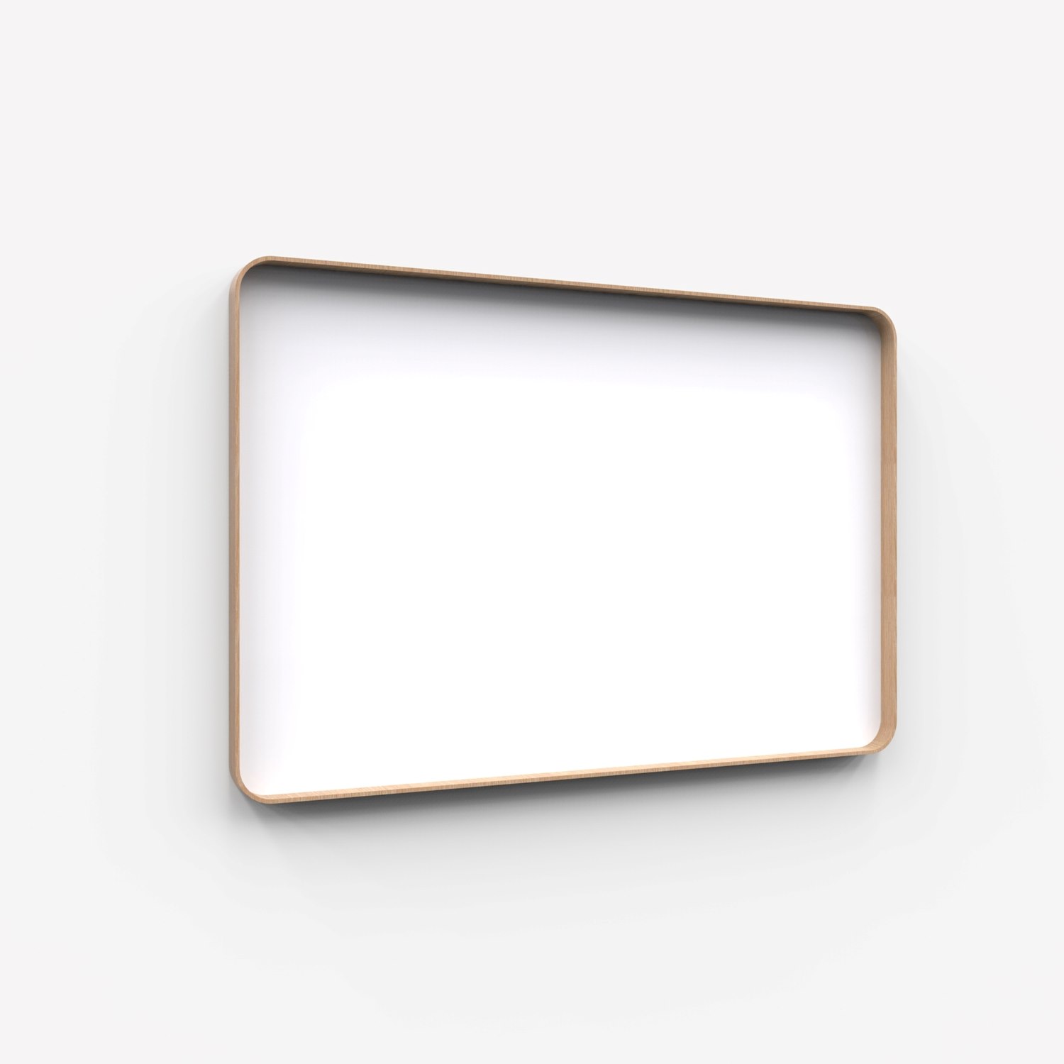Frame Wall, glasskrivtavla, 150x100 cm, Pure, ek-ram