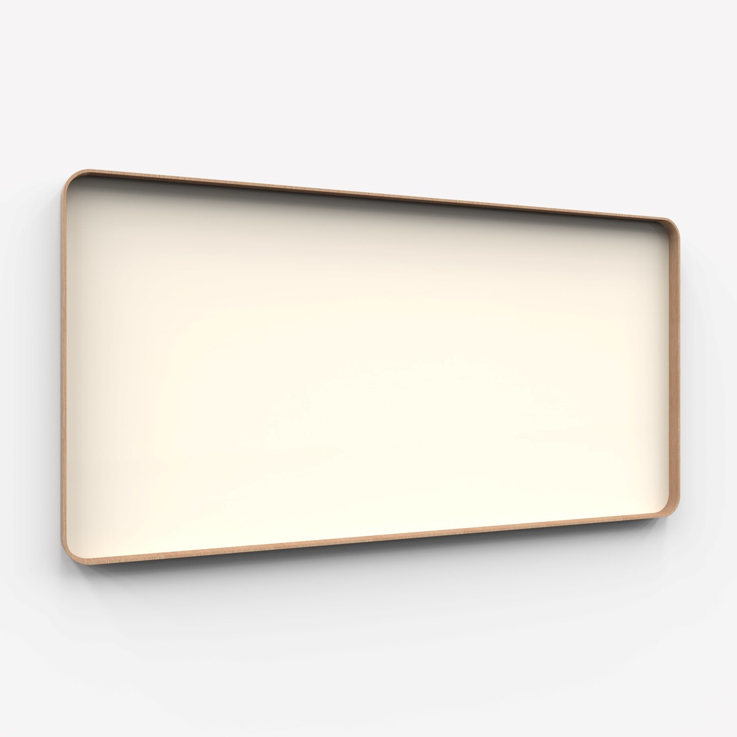 Frame Wall, glasskrivtavla, 200x100 cm, Pale, ek-ram