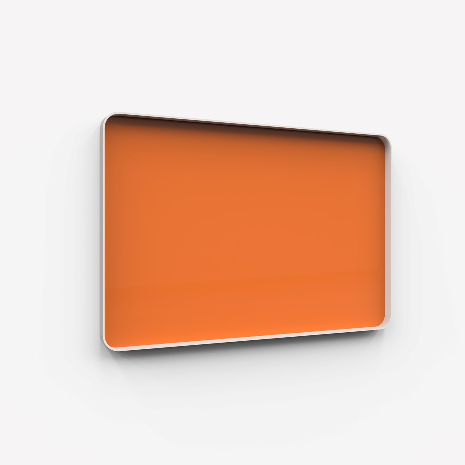 Frame Wall, glasskrivtavla, 150x100 cm, Excited, grå ram