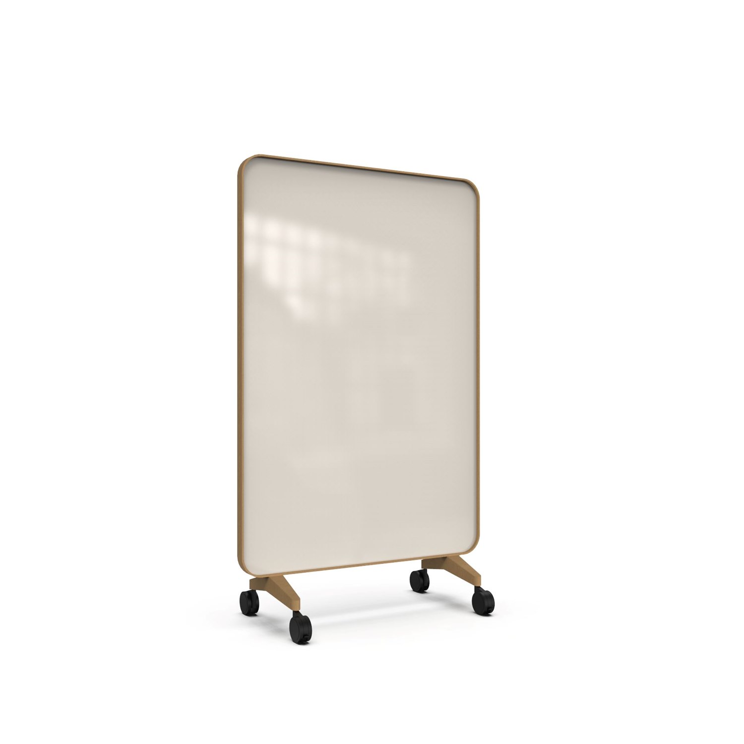 Frame Mobile, dubbelsidig glasskrivtavla, 120x196 cm, Lazy, ek-ram