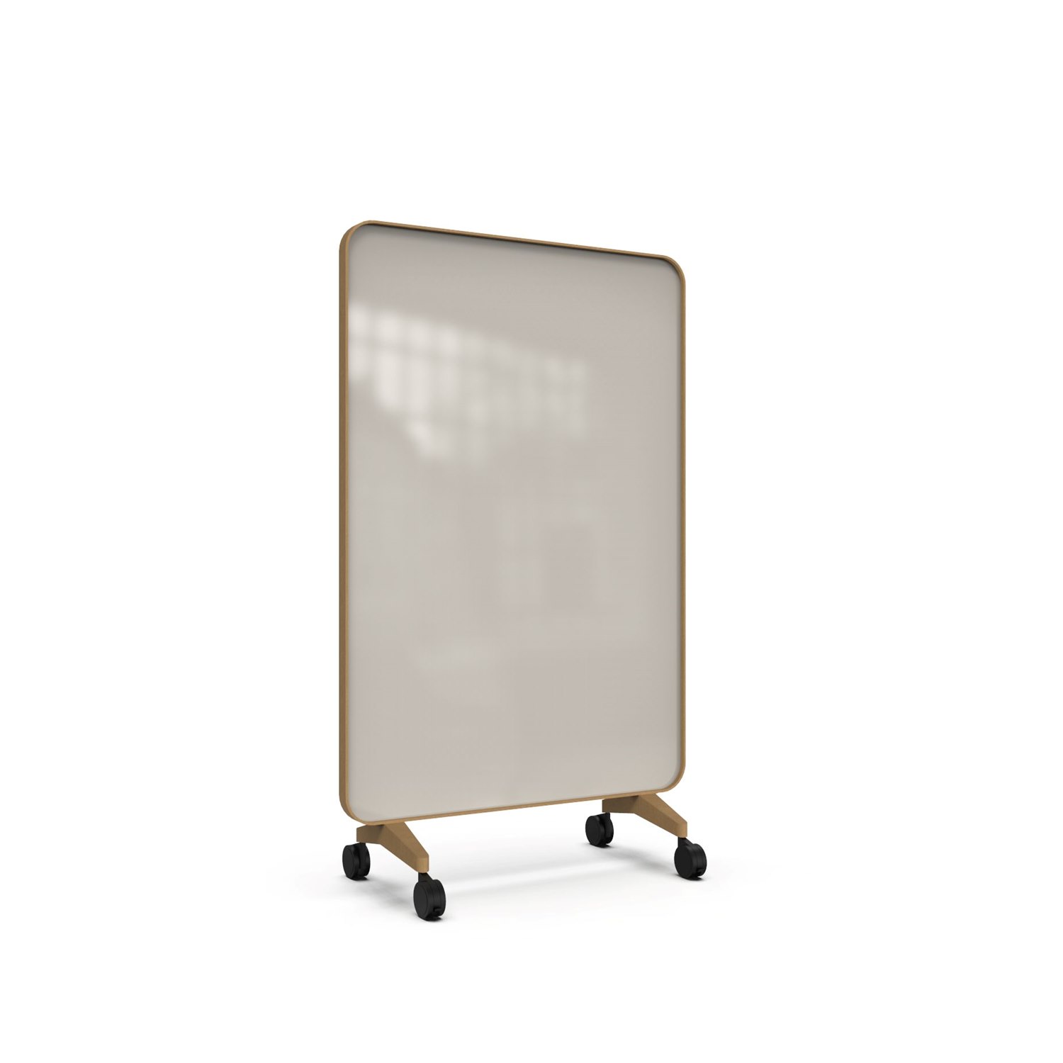 Frame Mobile, dubbelsidig glasskrivtavla, 120x196 cm, Warm, ek-ram