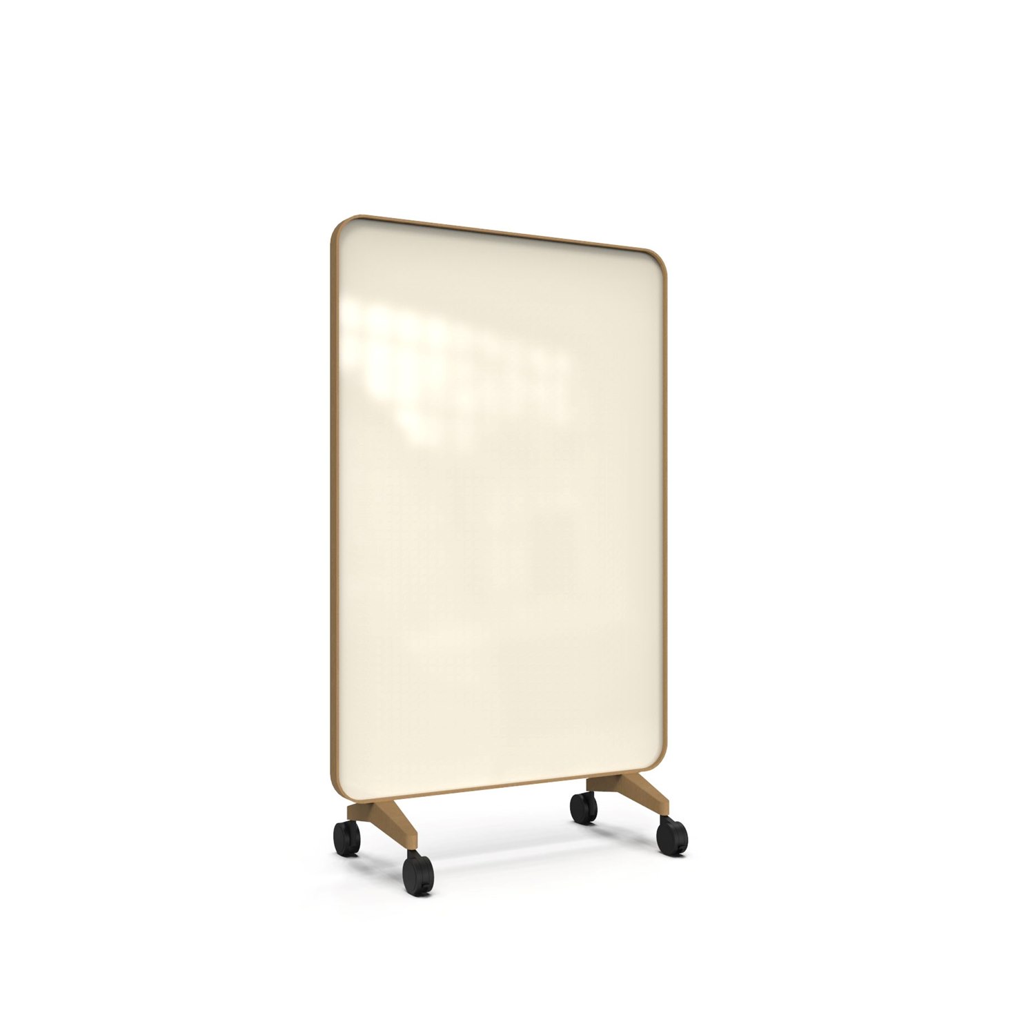 Frame Mobile, dubbelsidig glasskrivtavla, 120x196 cm, Pale, ek-ram