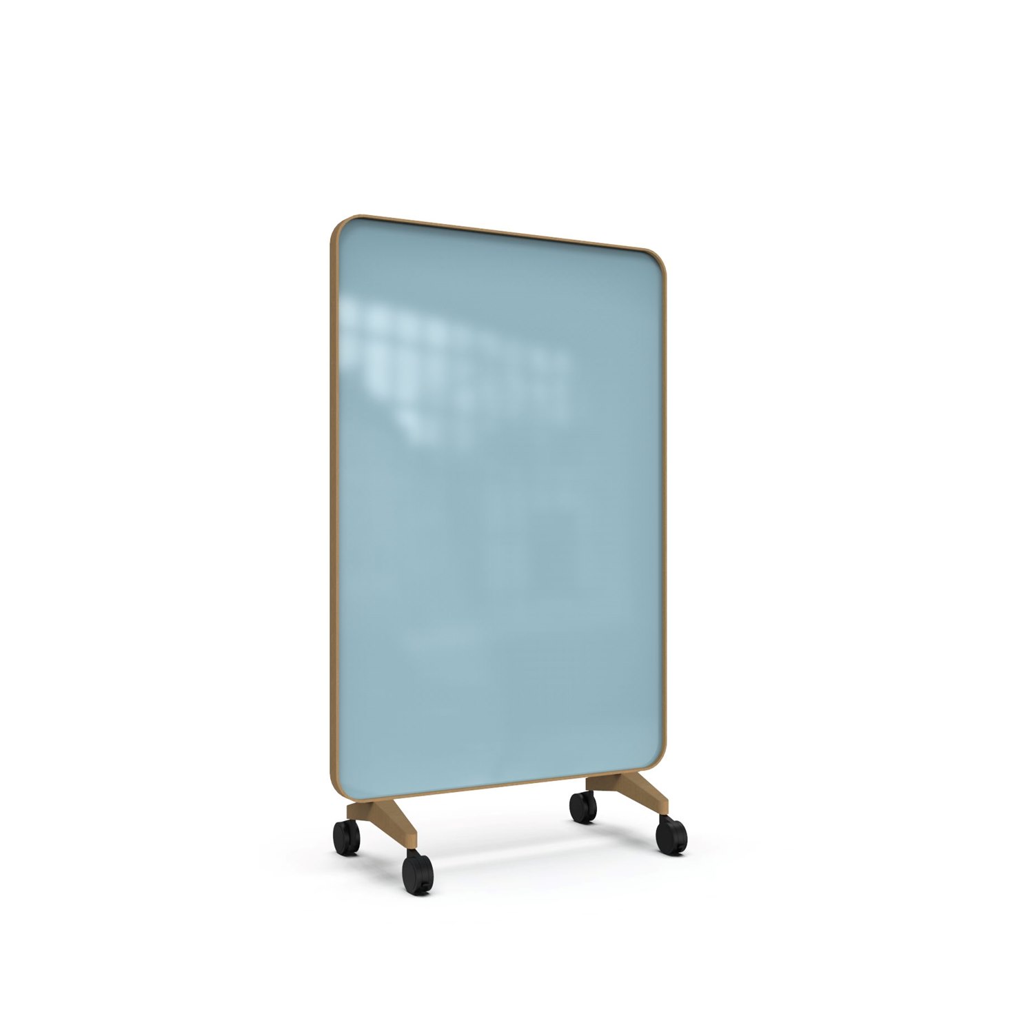 Frame Mobile, dubbelsidig glasskrivtavla, 120x196 cm, Calm, ek-ram