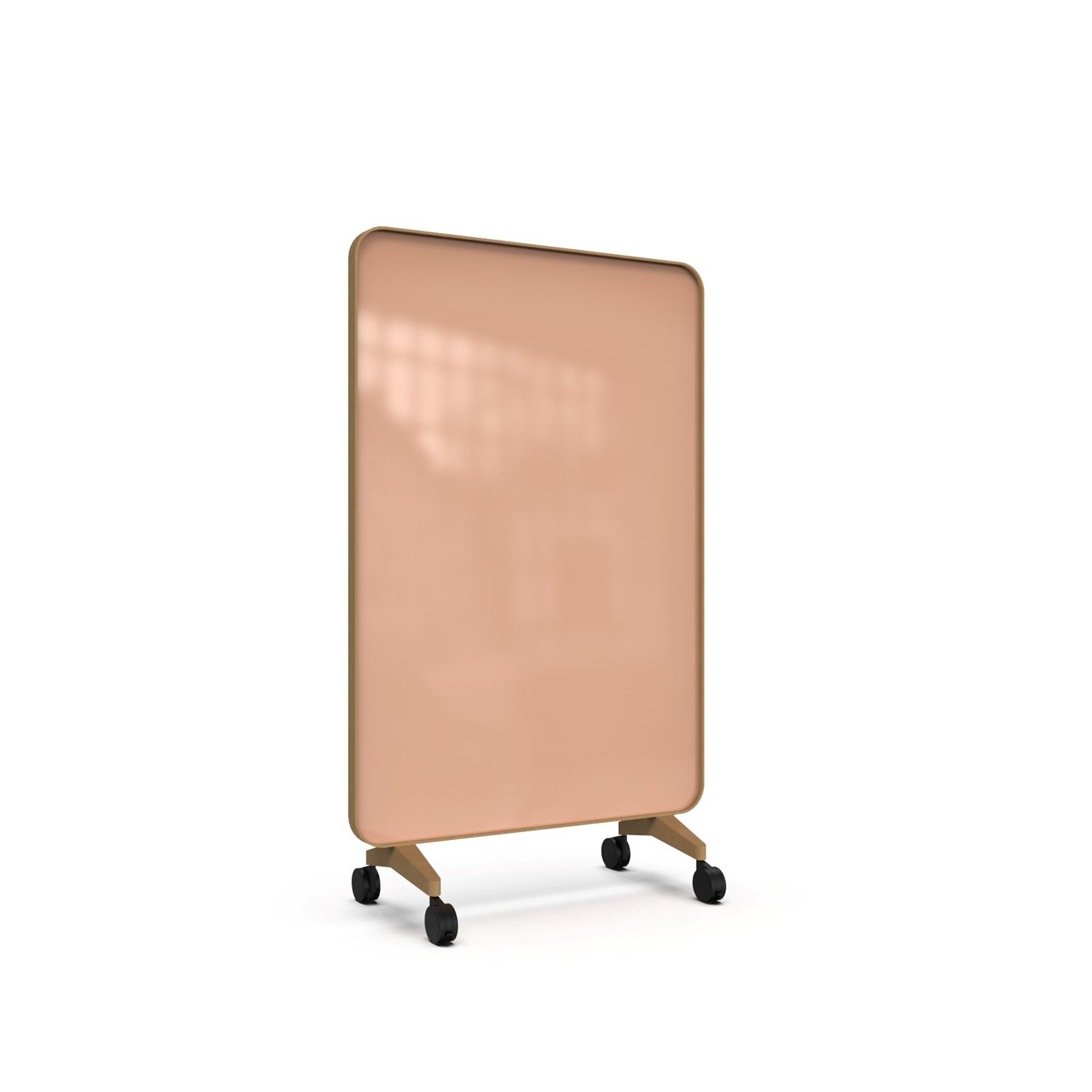 Frame Mobile, dubbelsidig glasskrivtavla, 120x196 cm, Lush, ek-ram