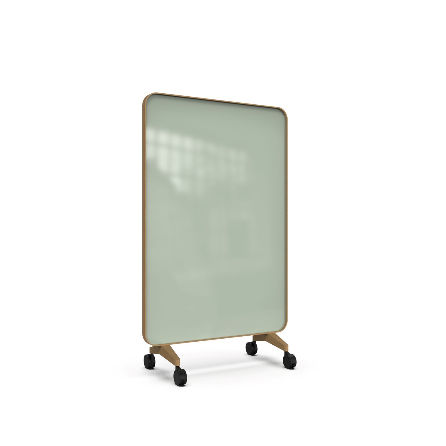 Frame Mobile, dubbelsidig glasskrivtavla, 120x196 cm, Fair, ek-ram