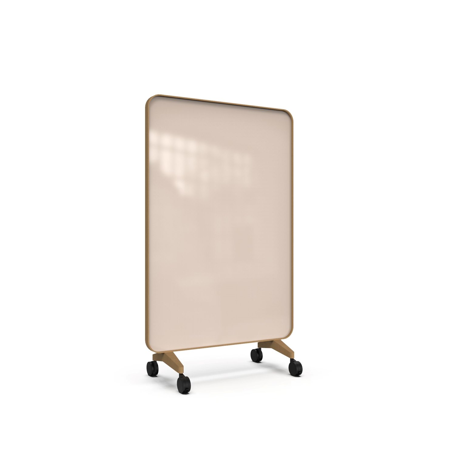 Frame Mobile, dubbelsidig glasskrivtavla, 120x196 cm, Neat, ek-ram