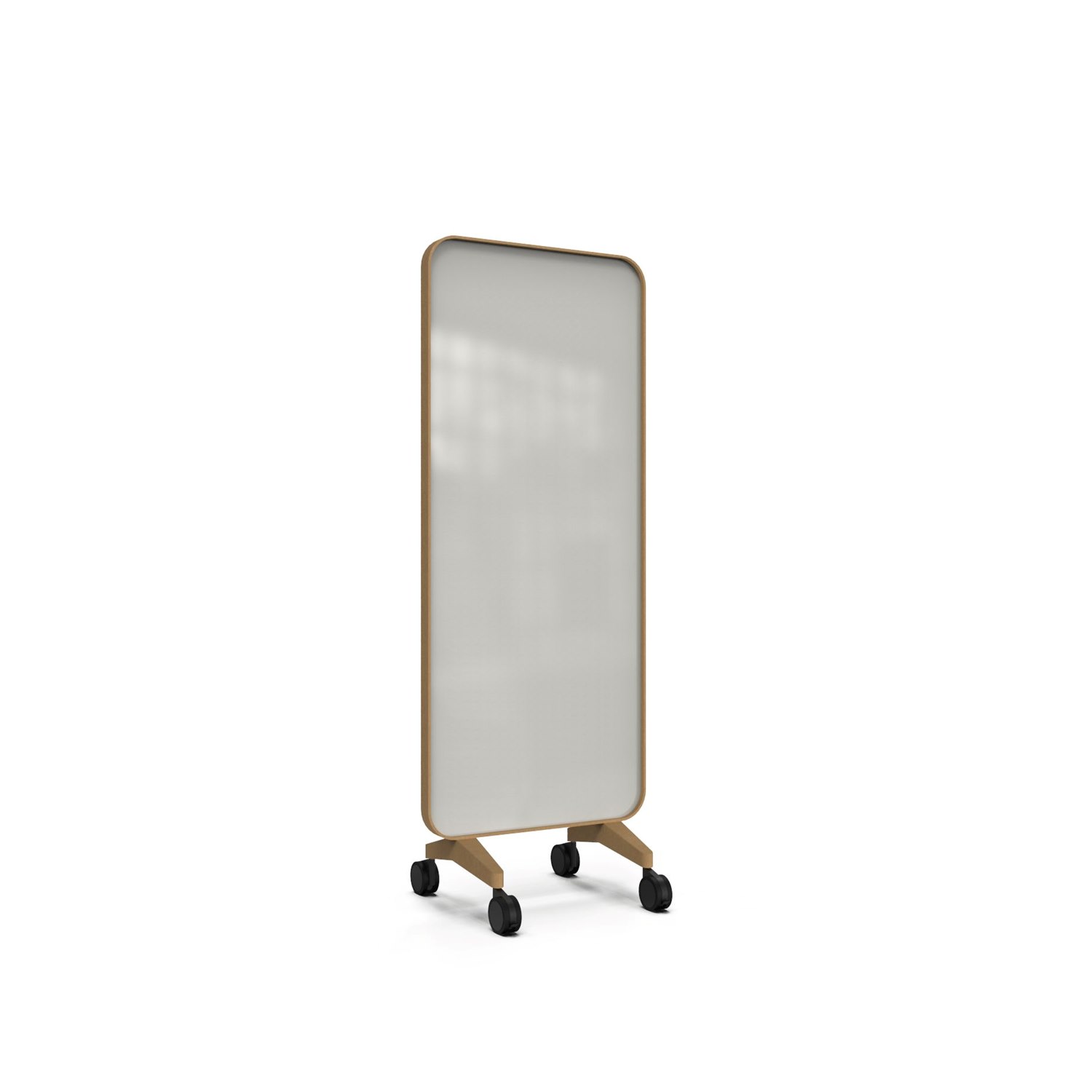 Frame Mobile, dubbelsidig glasskrivtavla, 75x196 cm, Shy, ek-ram