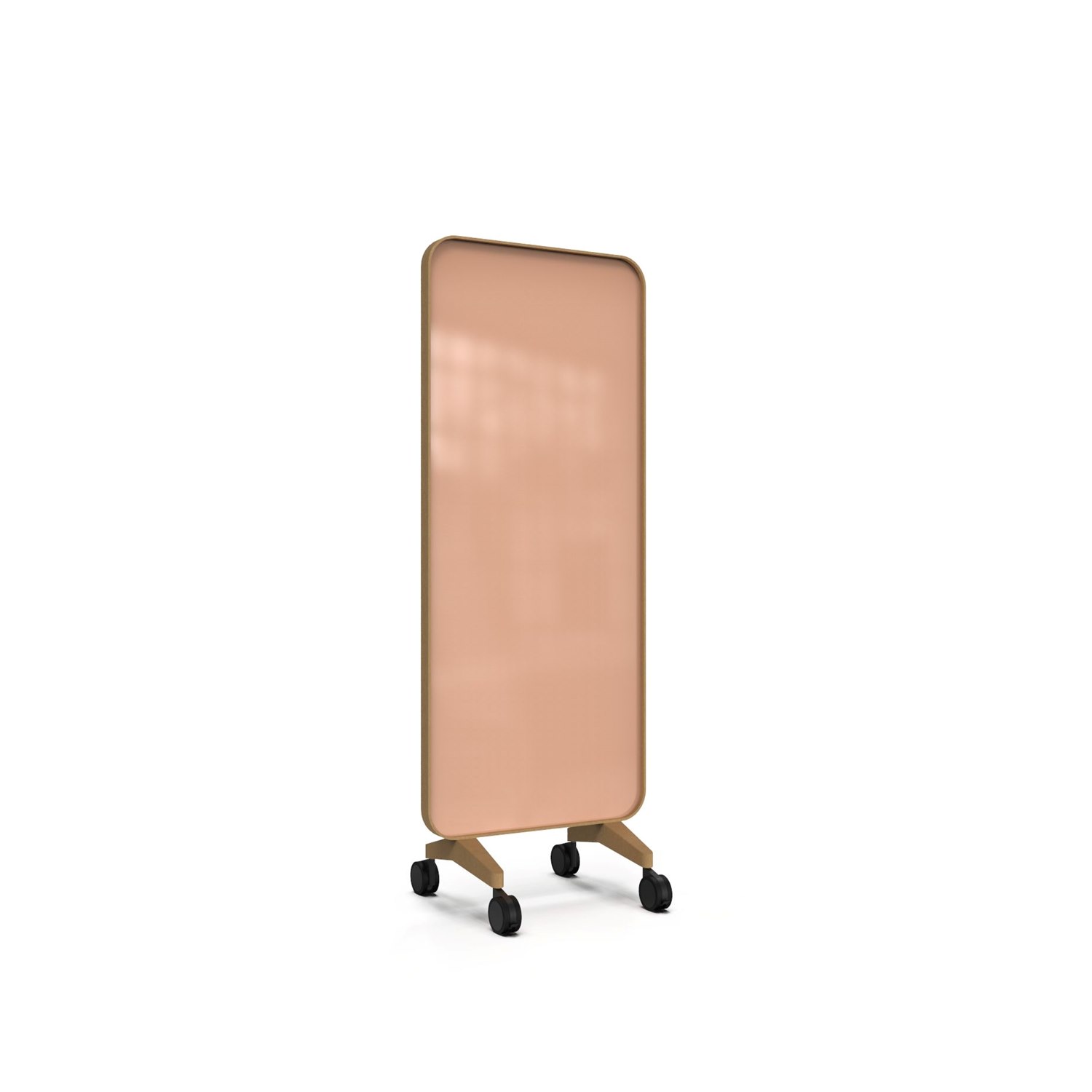 Frame Mobile, dubbelsidig glasskrivtavla, 75x196 cm, Lush, ek-ram