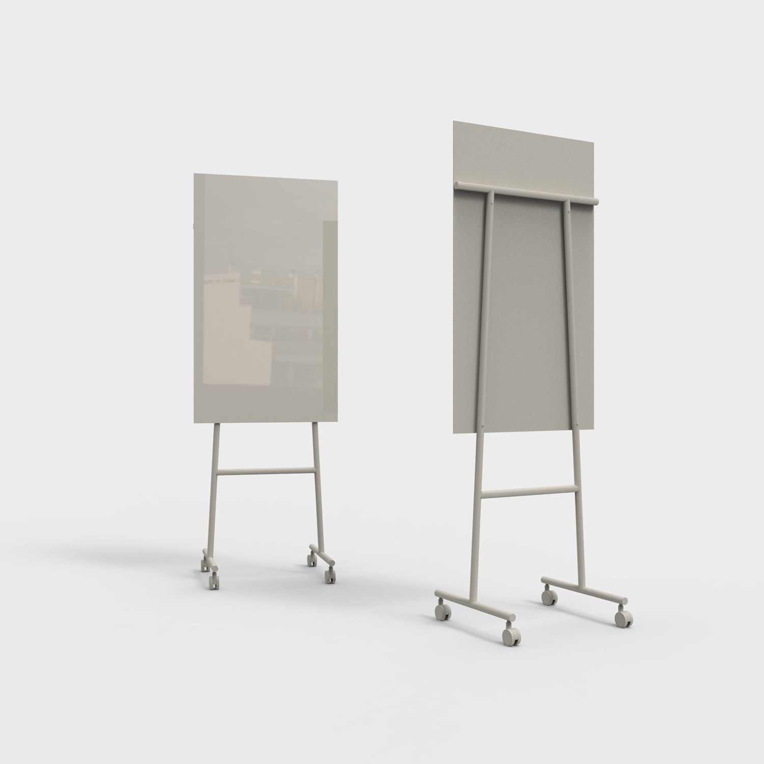 Mono Mobile, glasskrivtavla, 70,7x196 cm, Shy