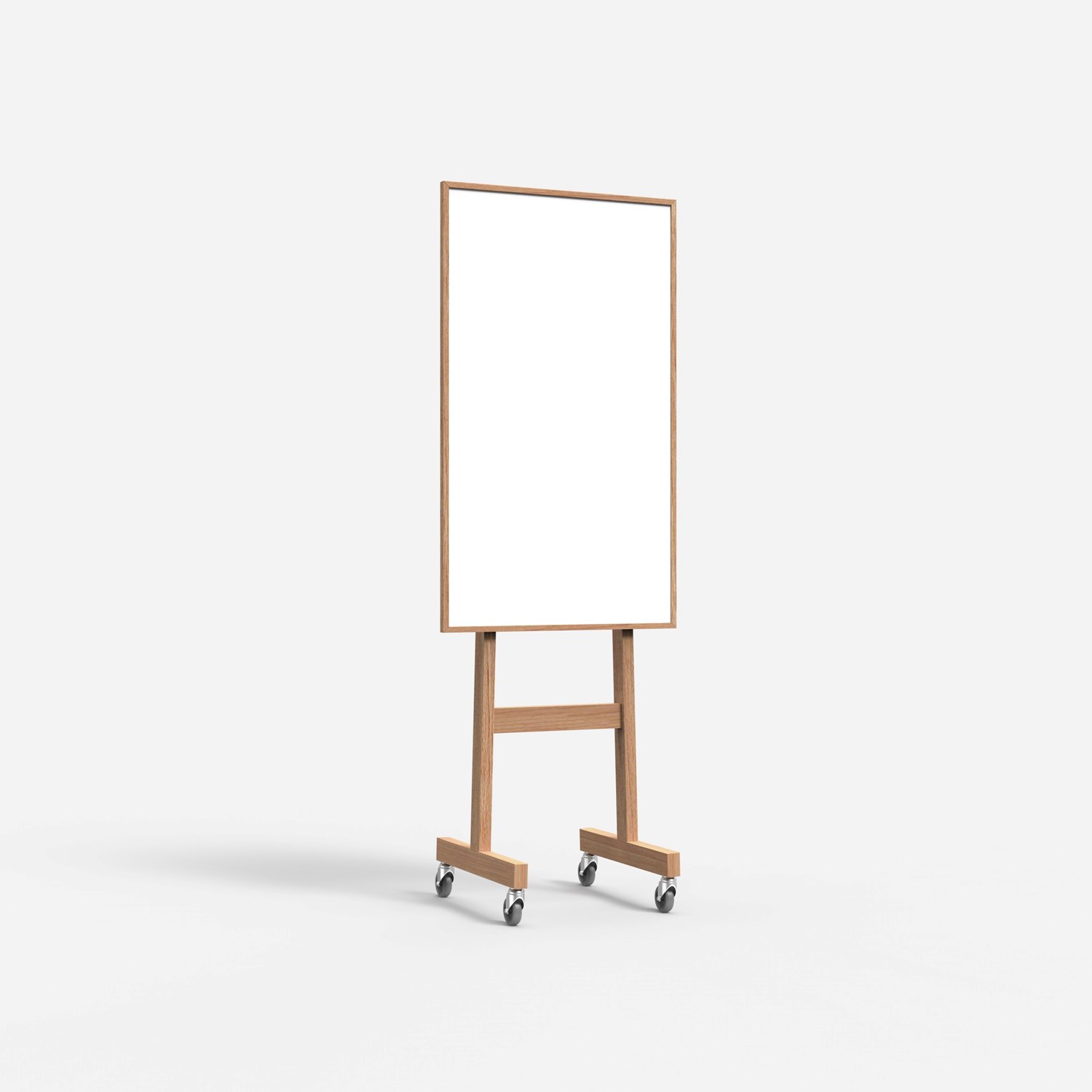 Wood Mobile, whiteboardtavla, 70,8x196 cm, ek-ram