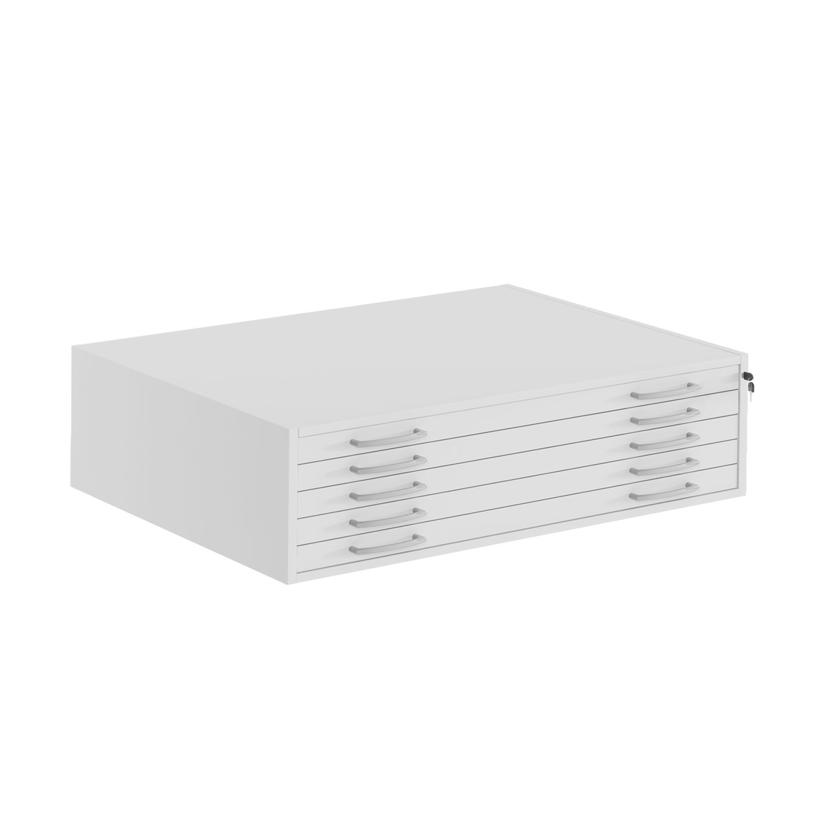 Ritningsskåp A1, ljusgrå