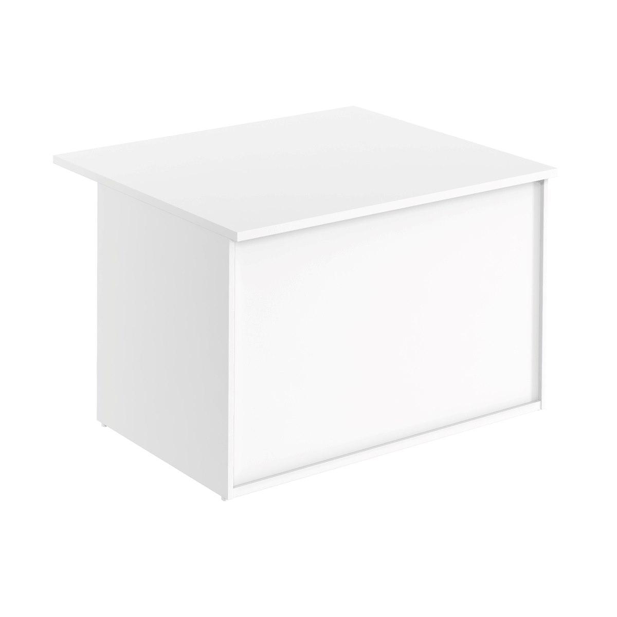 Receptionsdisk Business Economic, 120x74 cm, vit