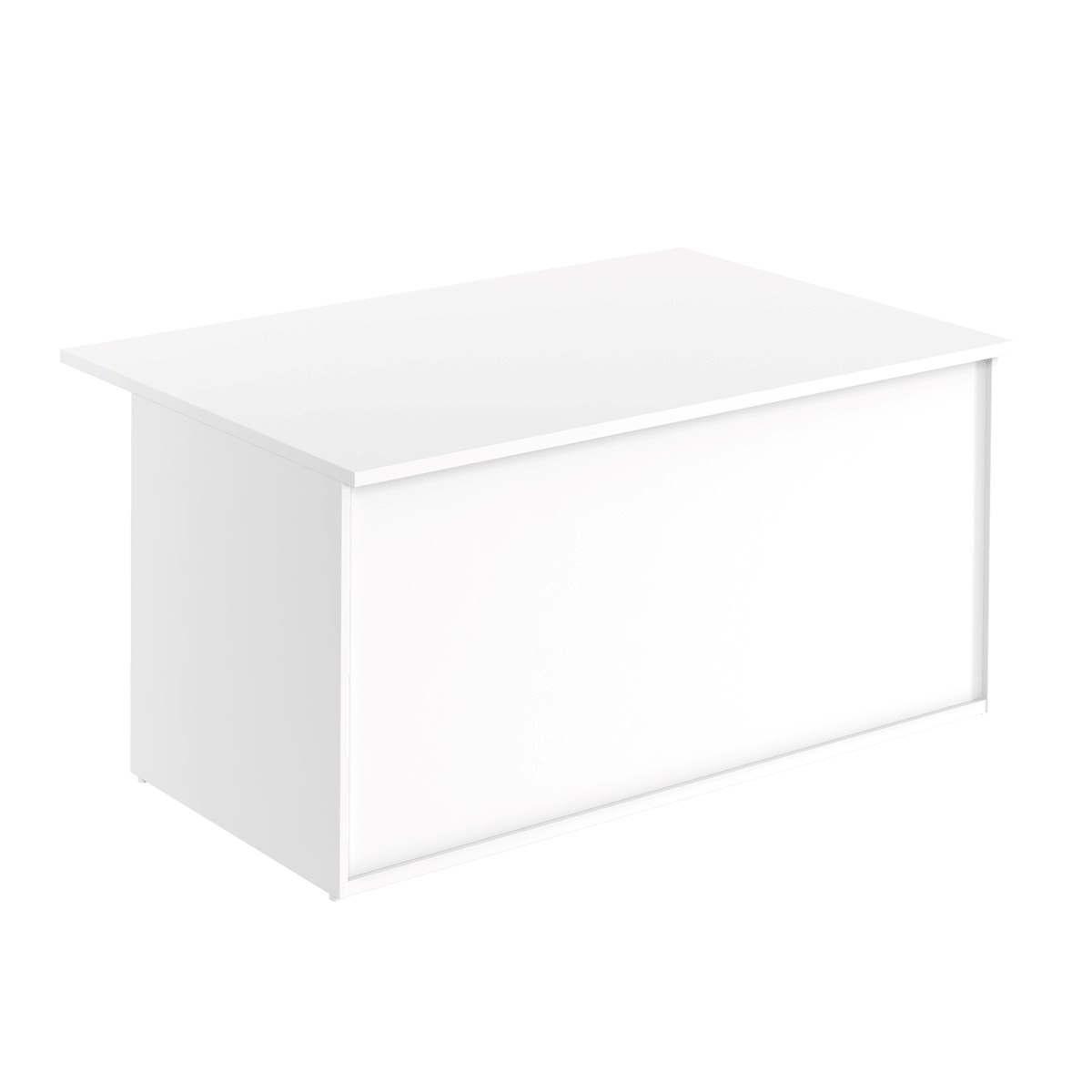 Receptionsdisk Business Economic, 160x74 cm, vit