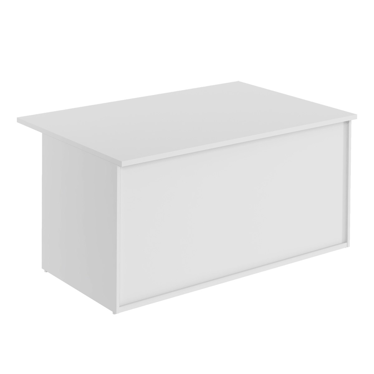 Receptionsdisk Business Economic, 160x74 cm, ljusgrå