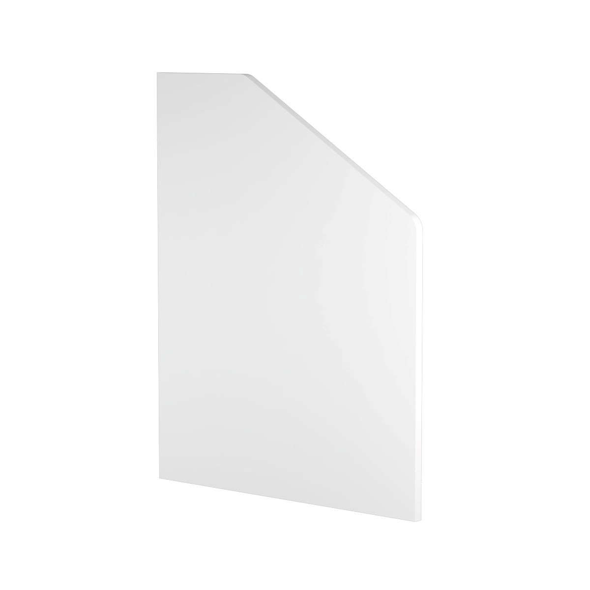 Receptionsdisk Business Multi, 90x112,5 cm, gavel höger, vit