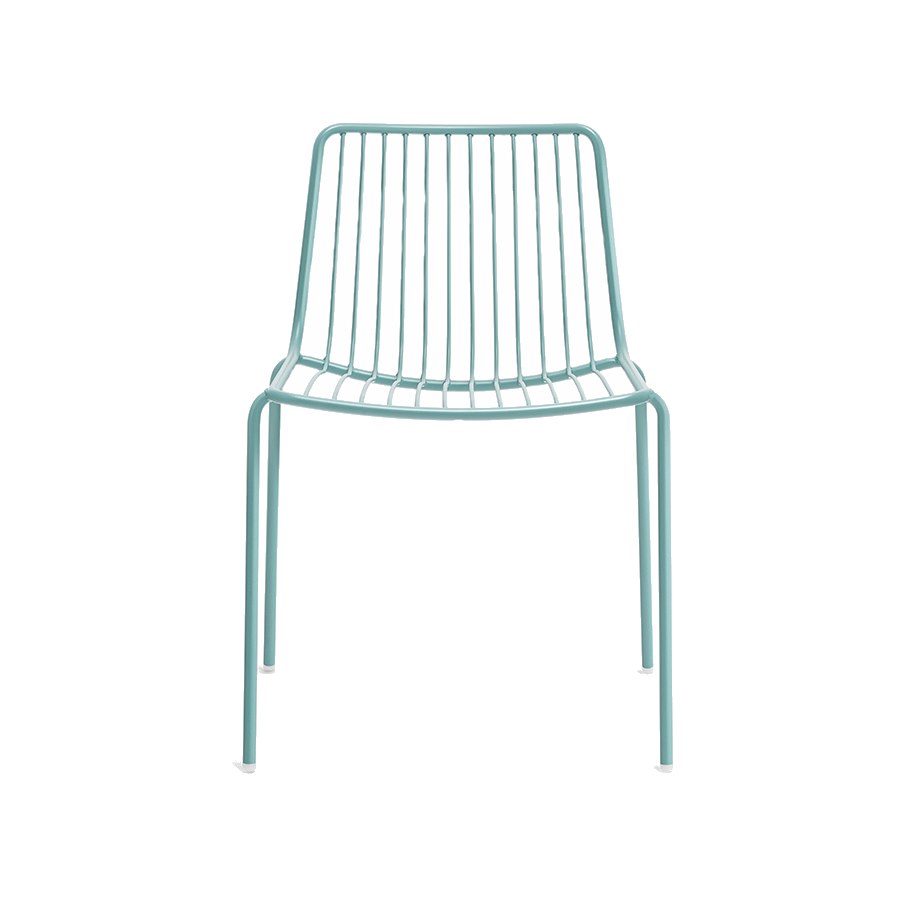 Stol Nolita 3650, sh.46,5 cm, stapelbar, turkos