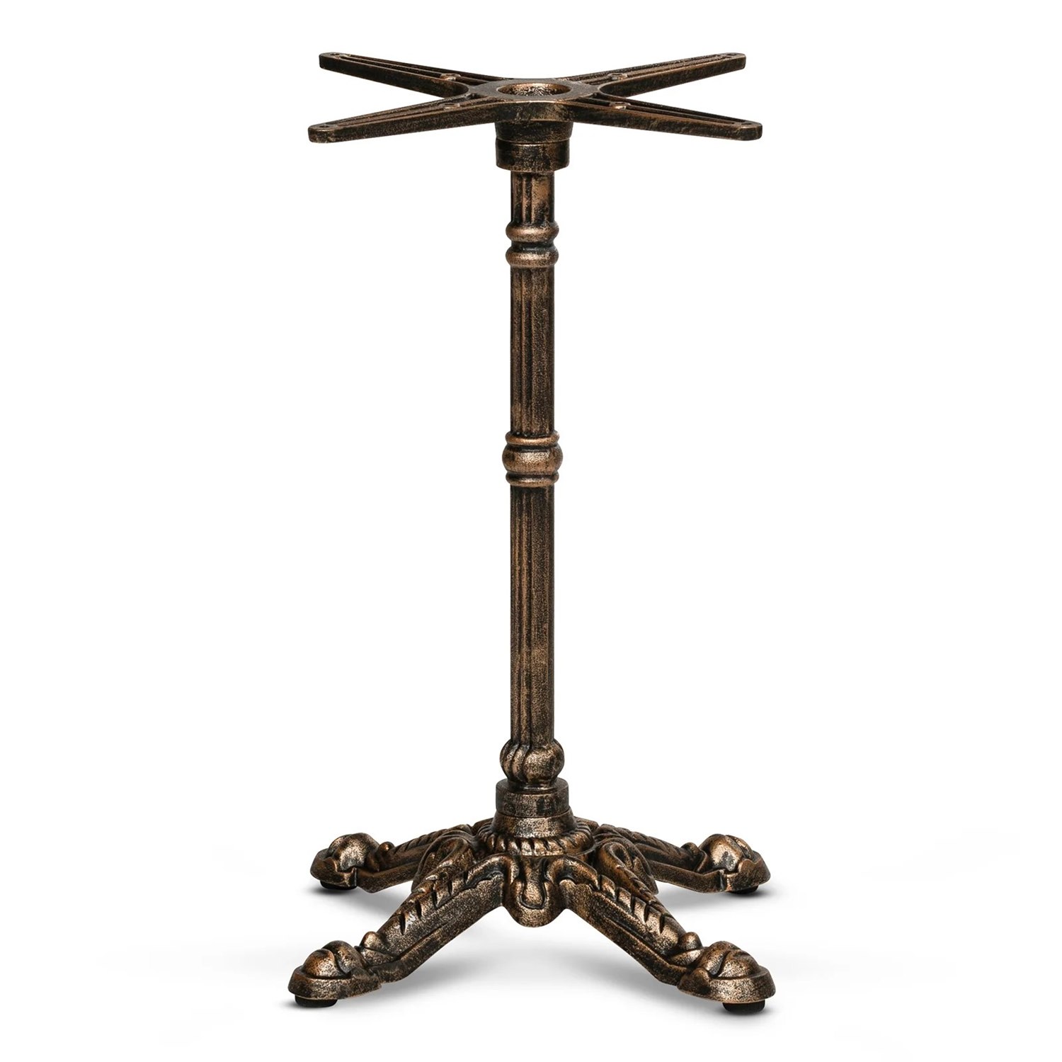 Bordsstativ Madrid 4, h. 72 cm, antik mässing