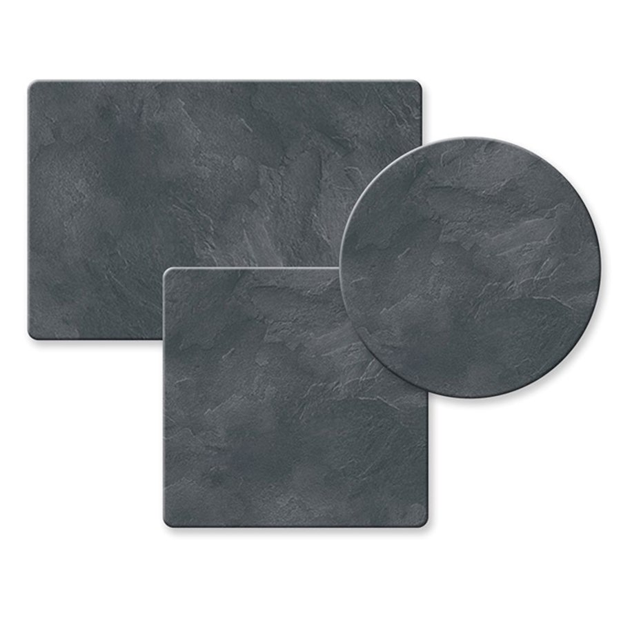 Bordsskiva Topalit, 110x70 cm, dark slate