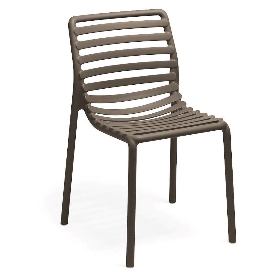 Stol Doga, sh.47,5 cm, stapelbar, tabacco
