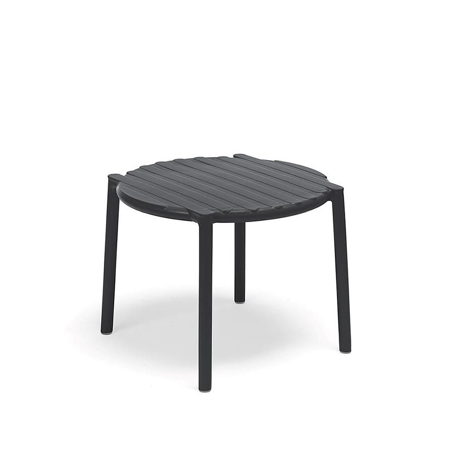Sidobord Doga, dia 49,5 cm, antracit