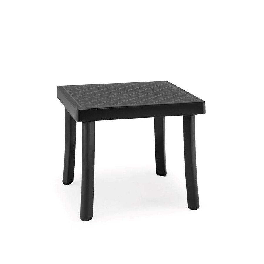 Sidobord Rodi, 46x46 cm, antracit