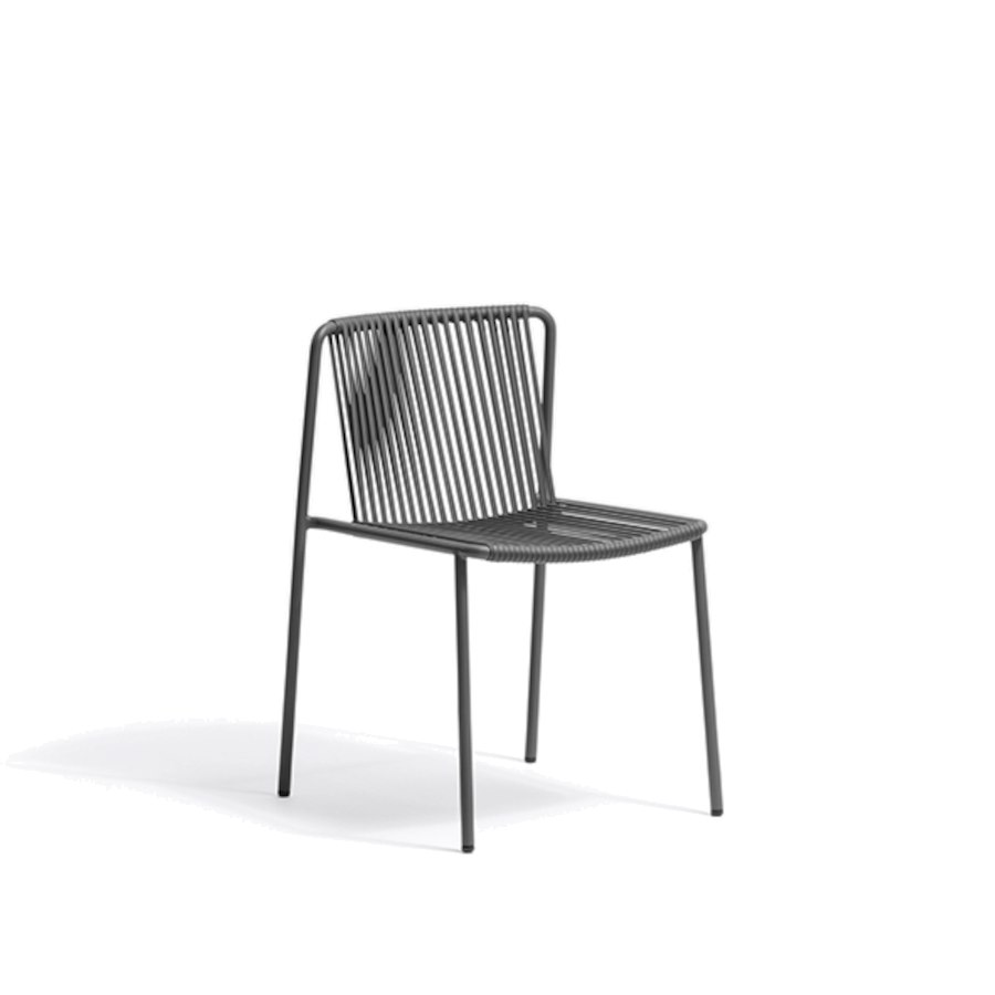 Stol Tribeca 3660, sh.46,5 cm, stapelbar, antracit