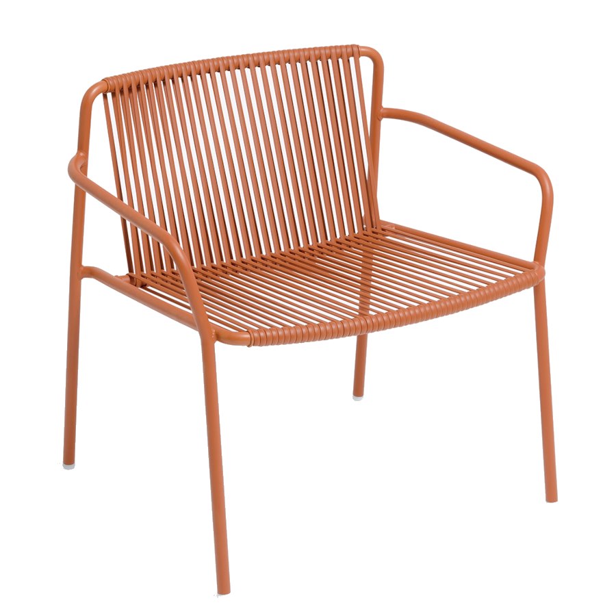 Fåtölj Tribeca 3669, sh.42 cm, stapelbar, brun