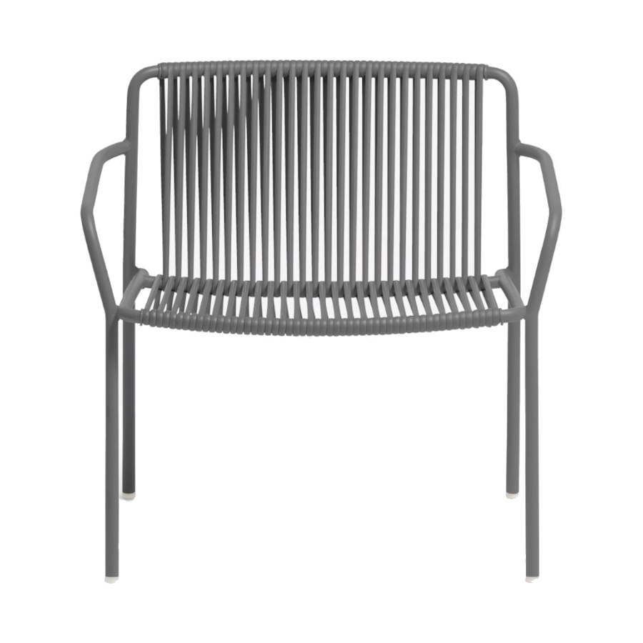 Fåtölj Tribeca 3669, sh.42 cm, stapelbar, antracit