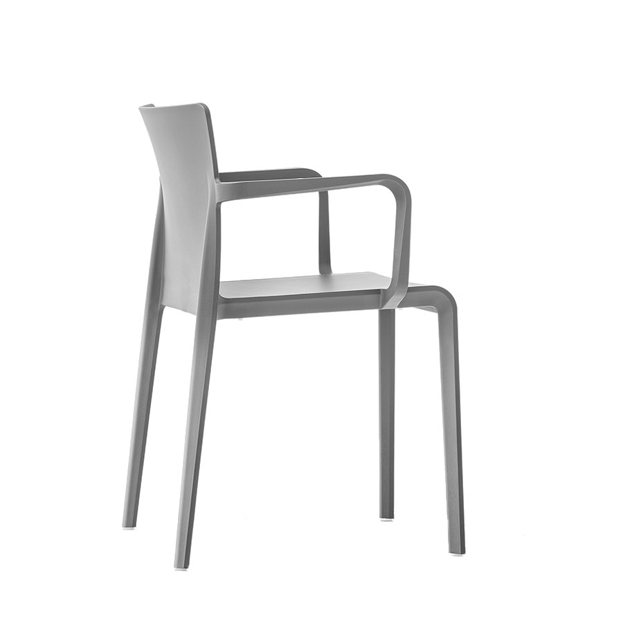 Karmstol Volt 675, sh.46 cm, stapelbar, antracit
