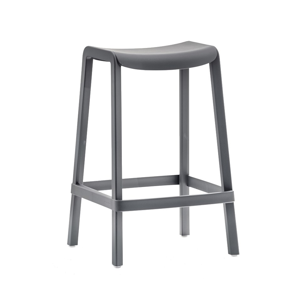 Barpall Dome 267, sh. 65 cm, stapelbar, antracit