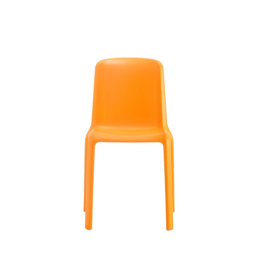 Stol Snow 300, sh.45,5 cm, stapelbar, orange