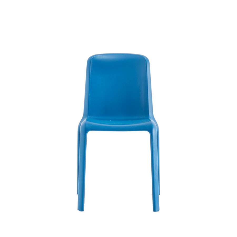 Stol Snow 300, sh.45,5 cm, stapelbar, blå