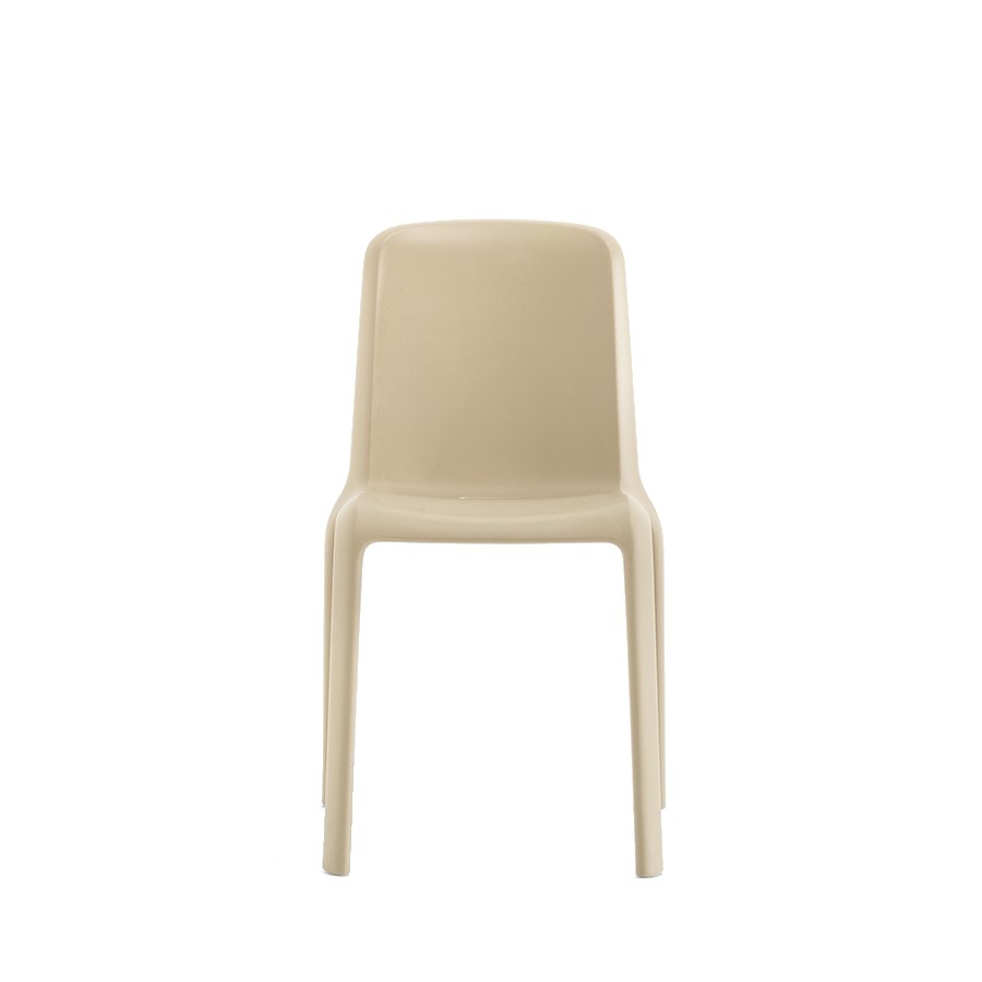 Stol Snow 300, sh.45,5 cm, stapelbar, sand