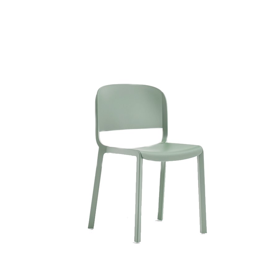 Stol Dome 260, sh.46 cm, stapelbar, mintgrön