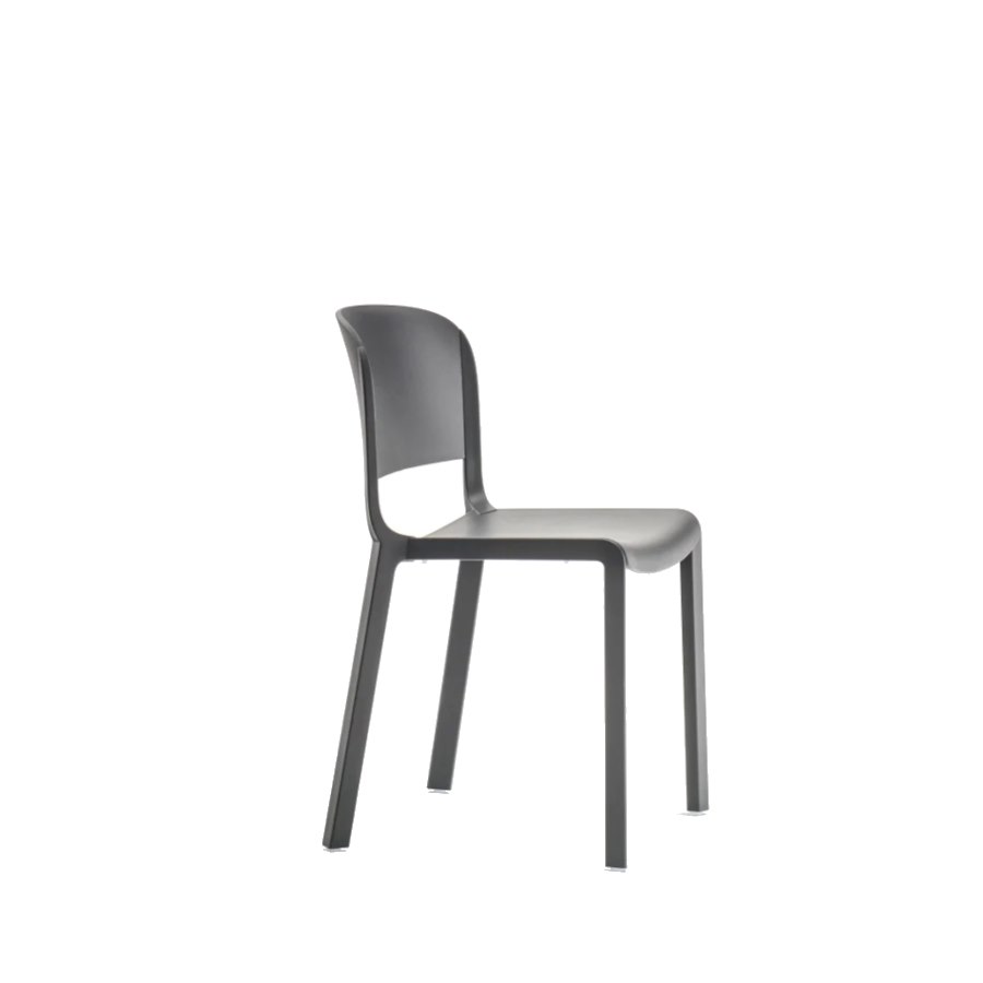 Stol Dome 260, sh.46 cm, stapelbar, antracit