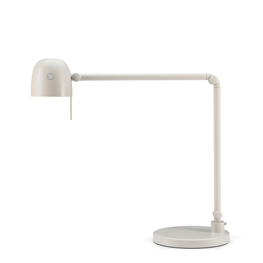 Skrivbordslampa NEOS Z, sandstone grey