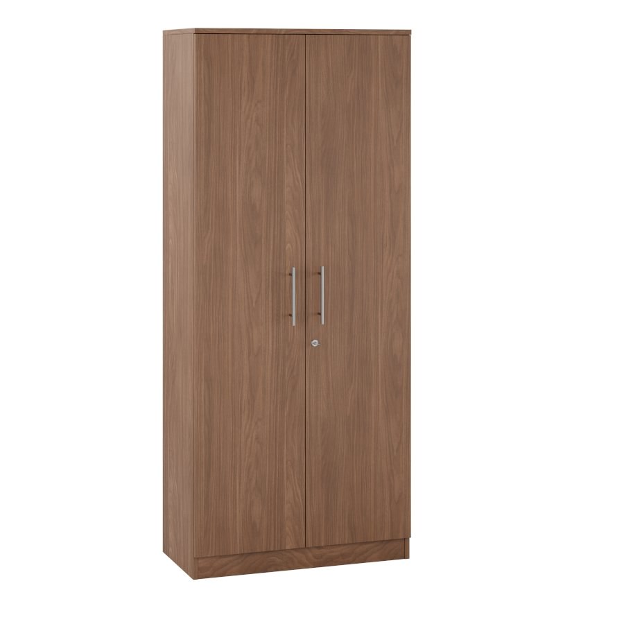 Milano pärmskåp, H180xB80 cm, valnöt
