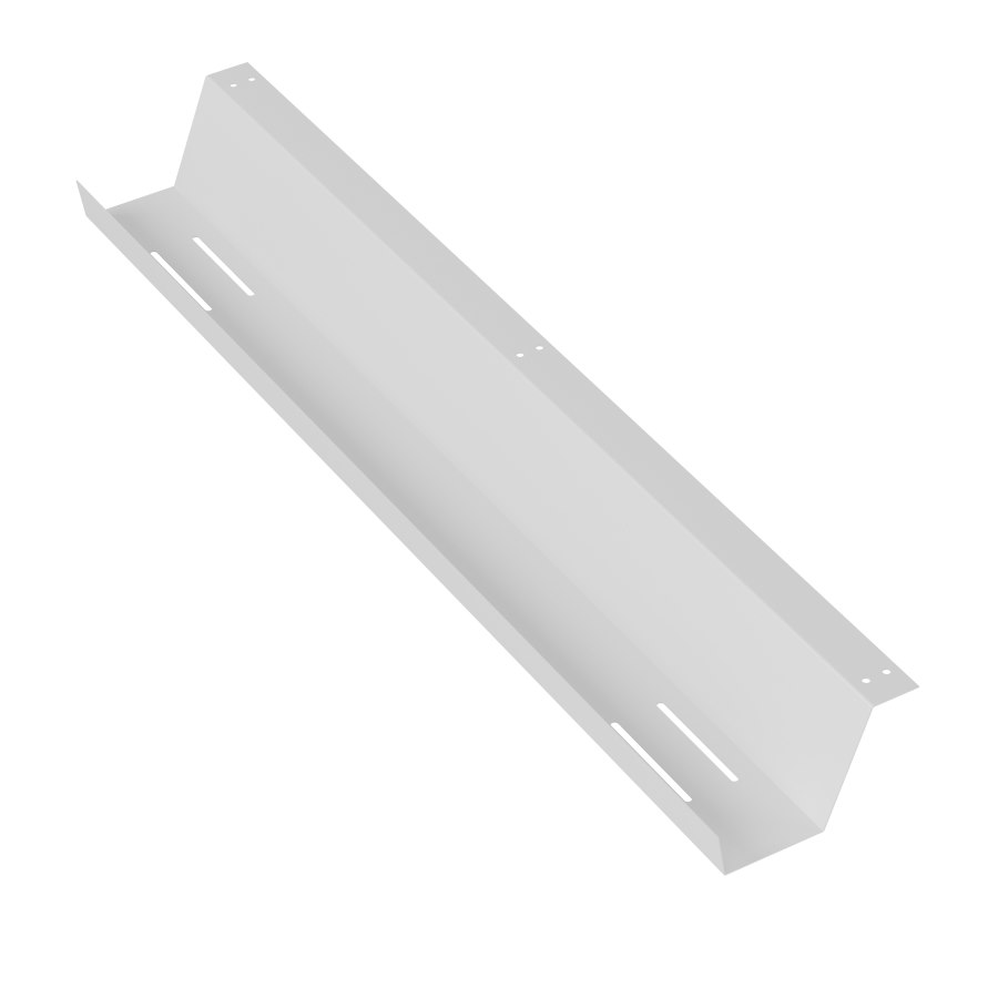 Halfpipe kabeldike 700mm, Vitt