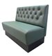 Sofa Tylösand med dypstiftede knapper, valgfri tekstil/kunstskinn/skinn, valgfri størrelse