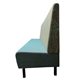 Sofa Karlstad, med ben,  høyde: 120 cm, valgfri tekstil/kunstskinn/skinn, valgfri størrelse